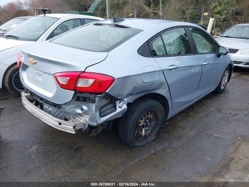 2018 CHEVROLET CRUZE LS AUTO - 1G1BC5SM4J7177875