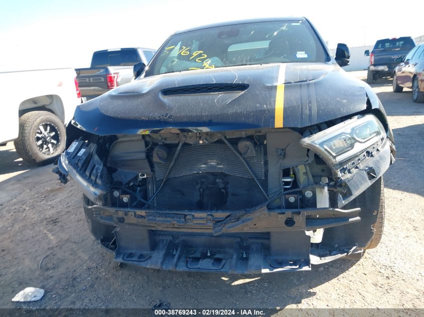 2022 Dodge Durango Orange Sport Rwd VIN: 1C4SDHCT8NC226519 Lot: 38769243