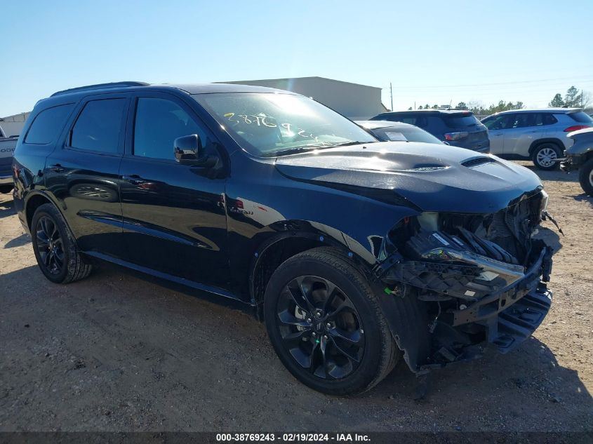 2022 Dodge Durango Orange Sport Rwd VIN: 1C4SDHCT8NC226519 Lot: 38769243