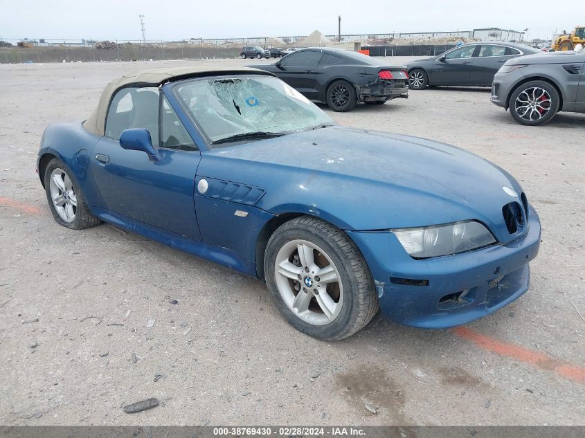 2000 BMW Z3 2.3 VIN: WBACH9349YLM92303 Lot: 38769430