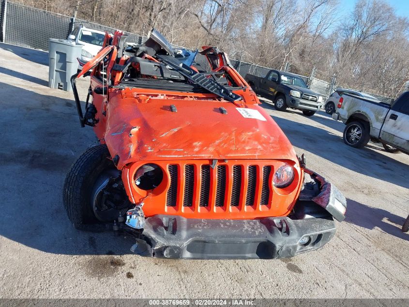 2018 Jeep Wrangler Unlimited Sport S 4X4 VIN: 1C4HJXDGXJW272862 Lot: 38769659