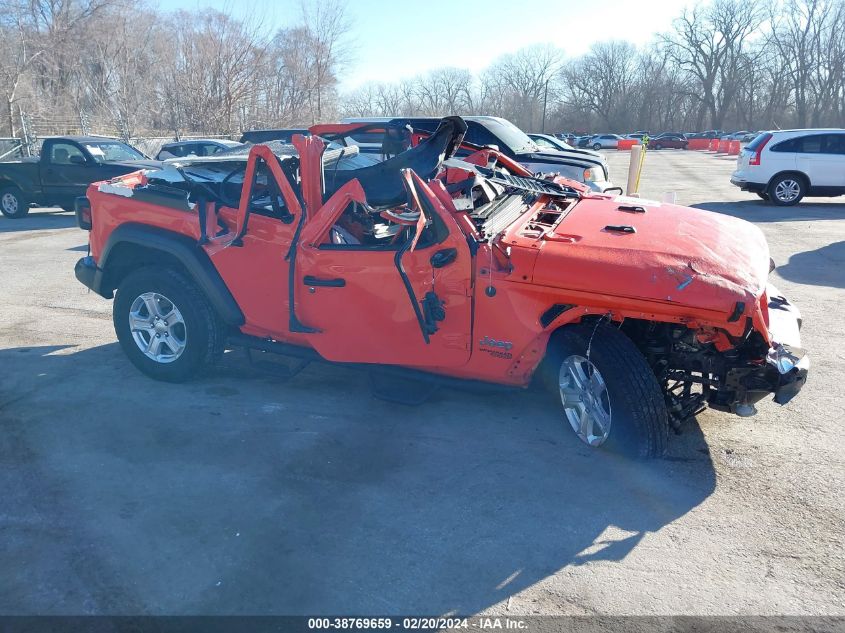 2018 Jeep Wrangler Unlimited Sport S 4X4 VIN: 1C4HJXDGXJW272862 Lot: 38769659