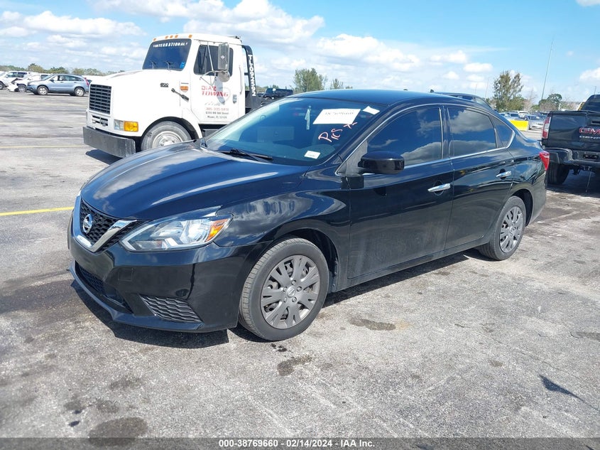 VIN 3N1AB7AP3KY356778 2019 NISSAN SENTRA S