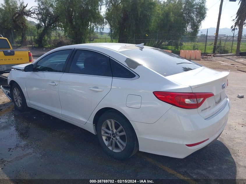 VIN 5NPE24AF8HH543511 2017 HYUNDAI SONATA SE