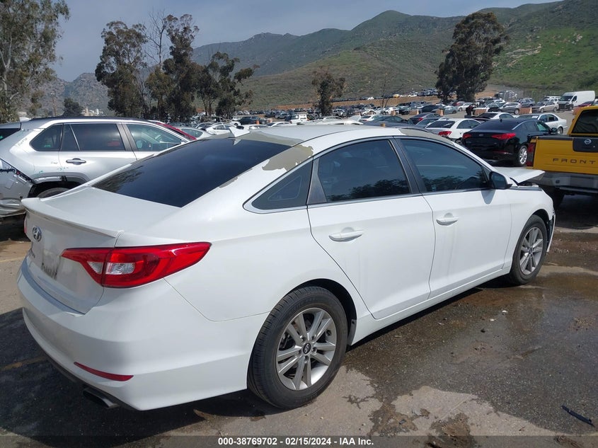 VIN 5NPE24AF8HH543511 2017 HYUNDAI SONATA SE