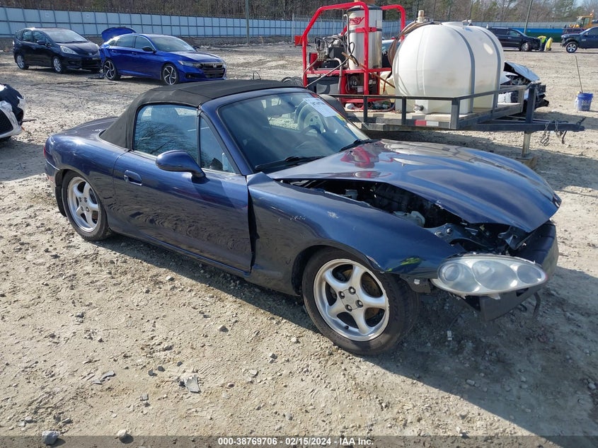 2002 Mazda Mx-5 Miata Cloth/Ls/Se VIN: JM1NB353320233149 Lot: 38769706