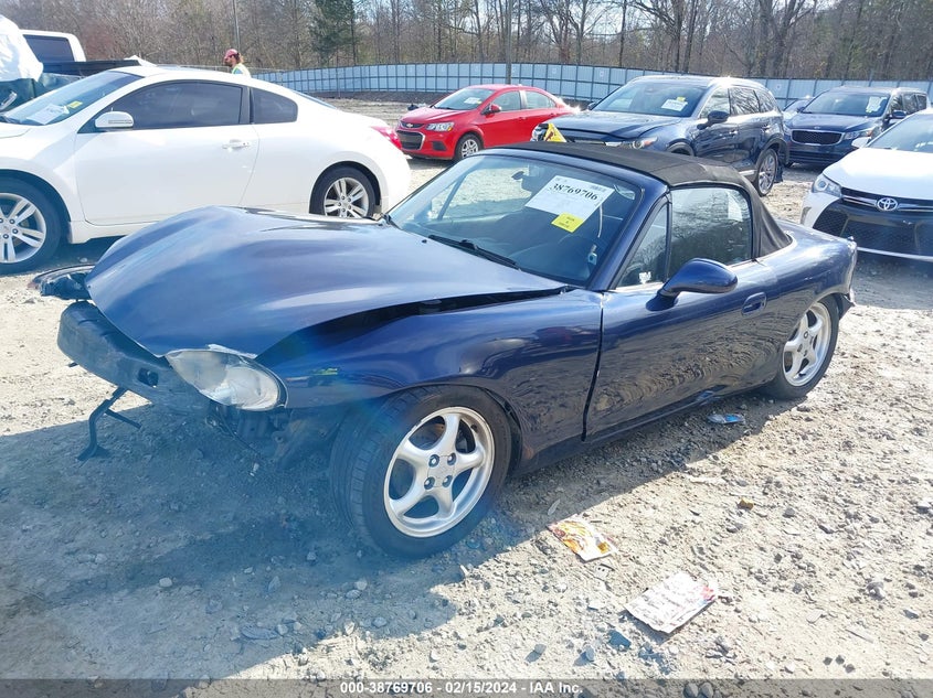 2002 Mazda Mx-5 Miata Cloth/Ls/Se VIN: JM1NB353320233149 Lot: 38769706