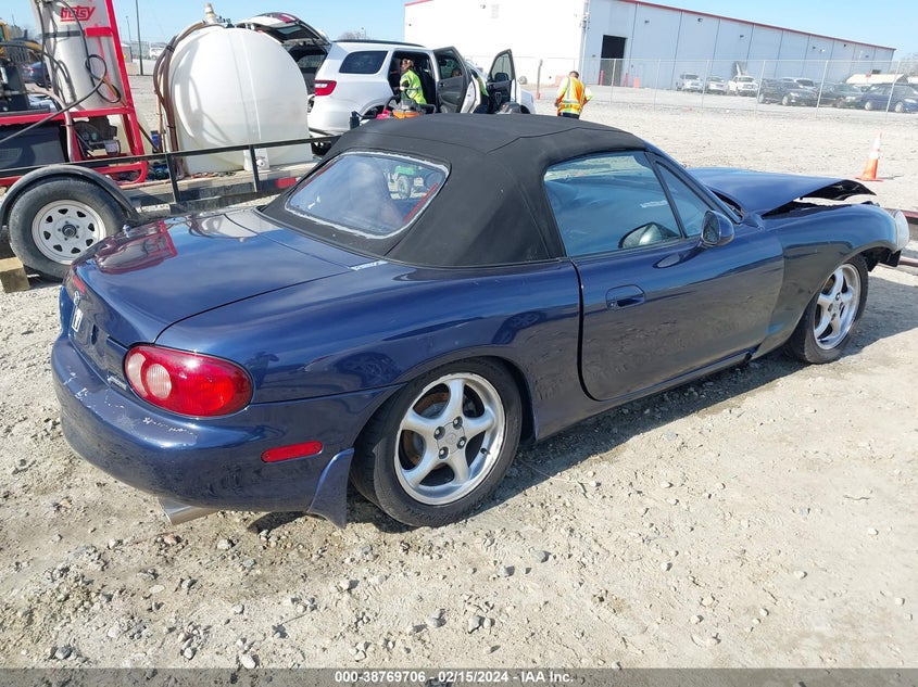 2002 Mazda Mx-5 Miata Cloth/Ls/Se VIN: JM1NB353320233149 Lot: 38769706