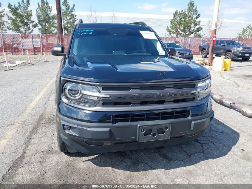 2021 Ford Bronco Sport Big Bend VIN: 3FMCR9B66MRA57197 Lot: 38769739