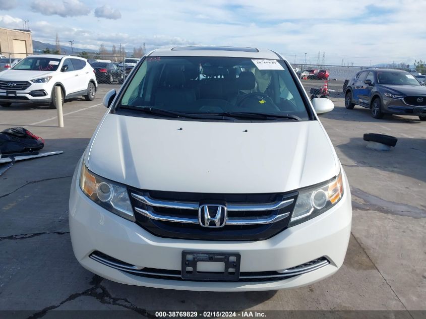 2015 Honda Odyssey Ex-L VIN: 5FNRL5H68FB073700 Lot: 38769829