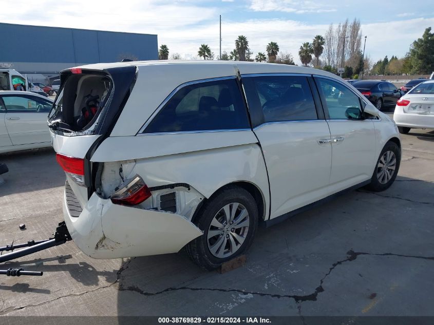 2015 Honda Odyssey Ex-L VIN: 5FNRL5H68FB073700 Lot: 38769829