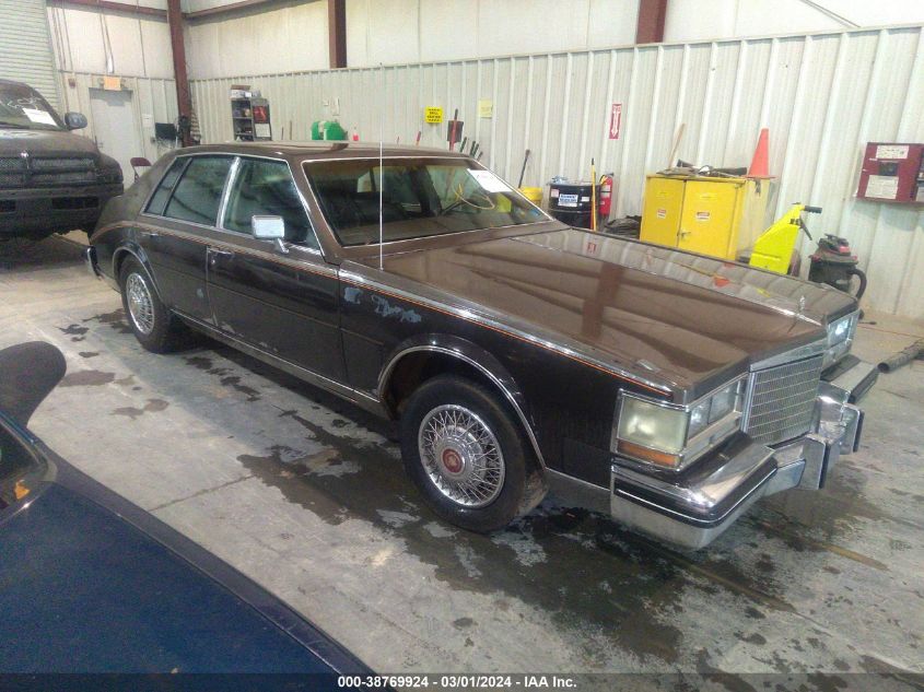 1G6AS6982EE803691 1984 Cadillac Seville