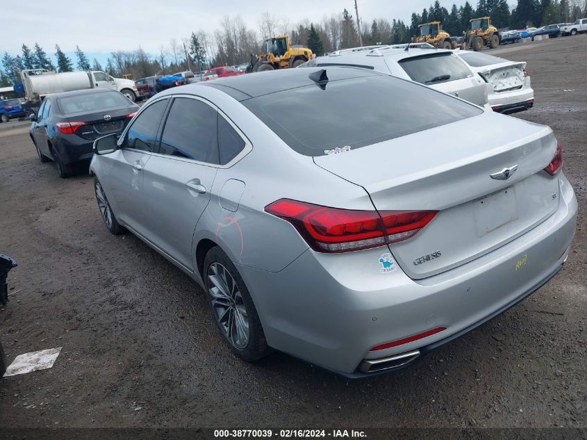 2015 Hyundai Genesis 3.8 VIN: KMHGN4JE5FU102795 Lot: 38770039