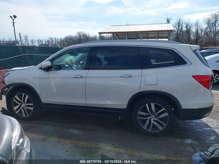 2018 HONDA PILOT ELITE - 5FNYF6H04JB018917