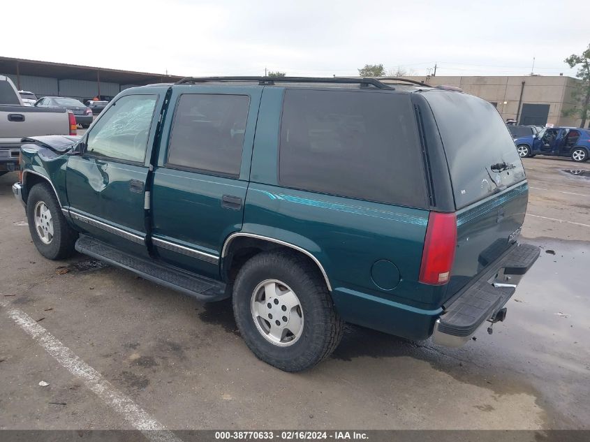 1995 Chevrolet Tahoe K1500 VIN: 1GNEK13K1SJ453051 Lot: 38770633