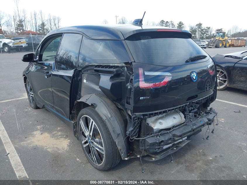 2017 BMW I3 94 Ah W/Range Extender VIN: WBY1Z8C31HV893520 Lot: 38770831
