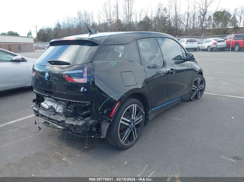2017 BMW I3 94 Ah W/Range Extender VIN: WBY1Z8C31HV893520 Lot: 38770831