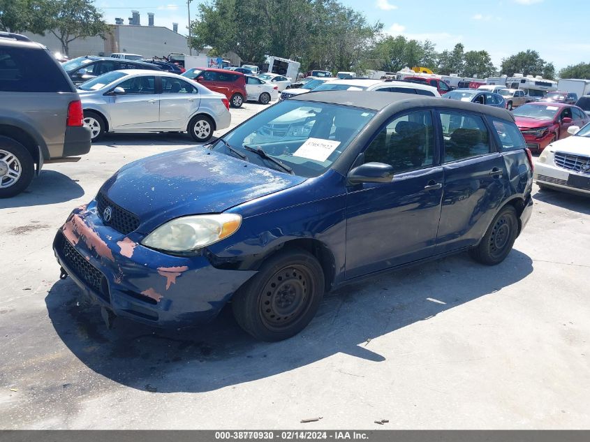 2003 Toyota Matrix Std VIN: 2T1KR32E83C122995 Lot: 38770930