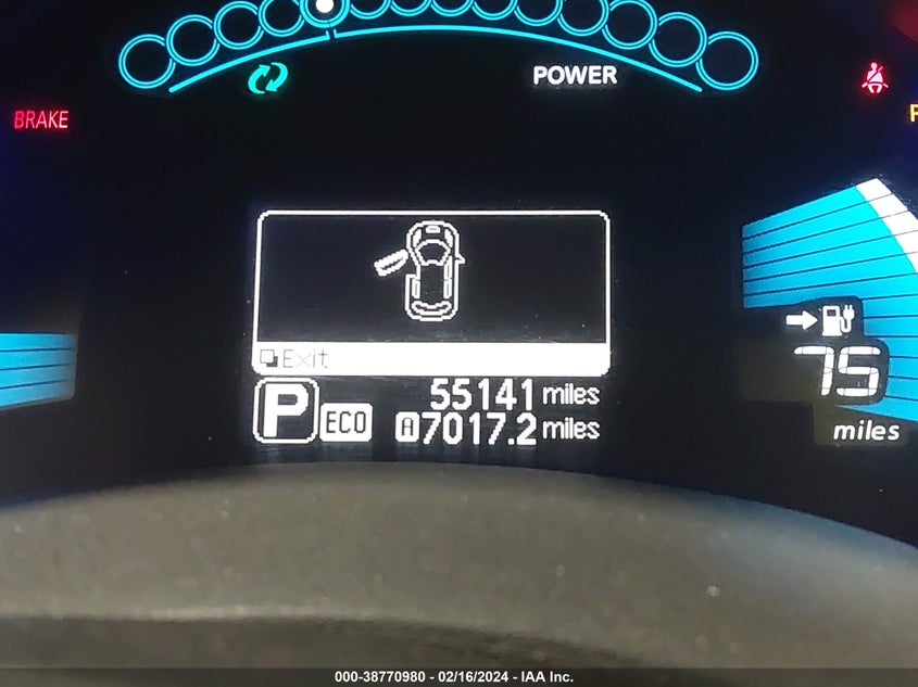 2016 NISSAN LEAF SV/SL - 1N4BZ0CP8GC303498