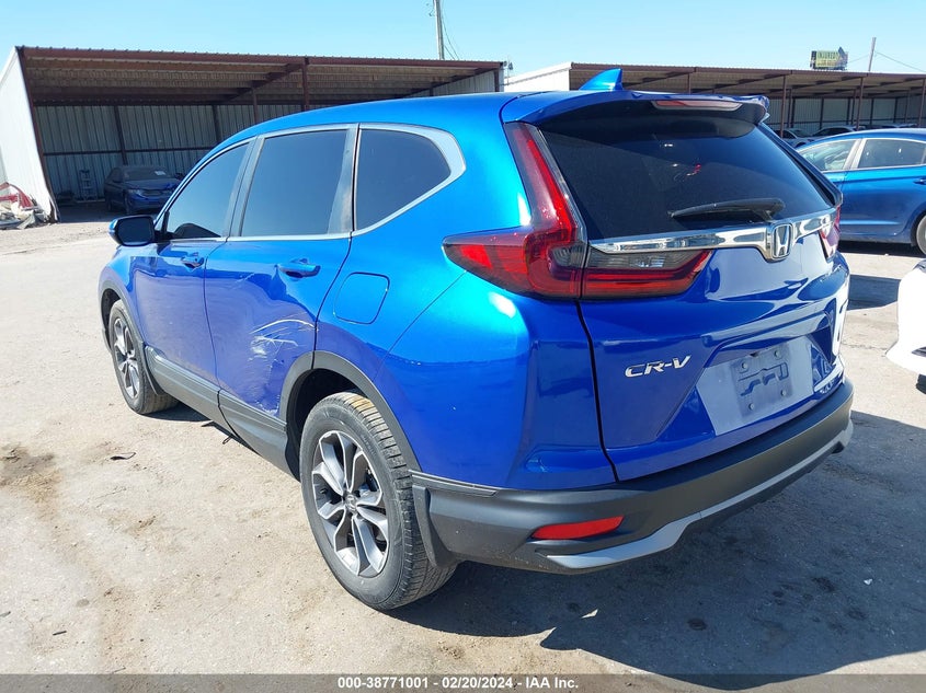 2021 HONDA CR-V 1.5L I-4 DI, DOHC, V(VIN: 7FARW2H57ME014734