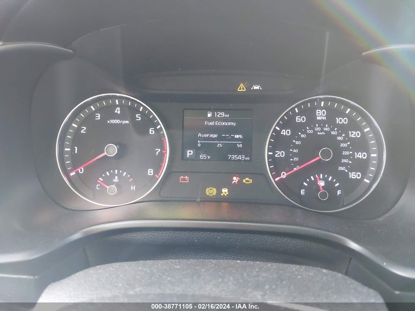 2021 KIA FORTE 2.0L I4 FI DOHC 16V (VIN: 3KPF24AD2ME386592
