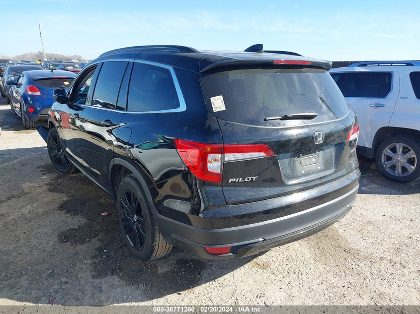VIN 5FNYF5H29MB012465 2021 HONDA PILOT 2WD SPECIAL EDITION