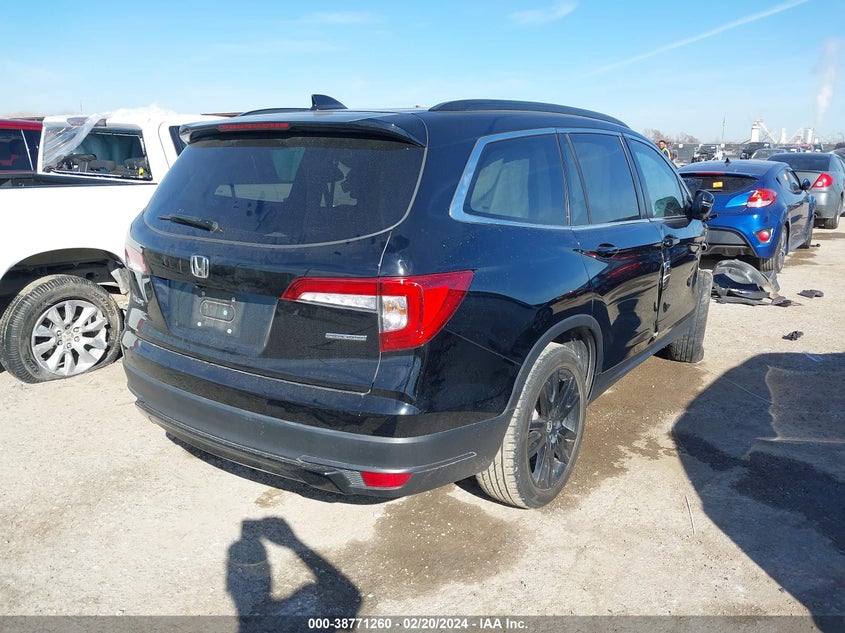VIN 5FNYF5H29MB012465 2021 HONDA PILOT 2WD SPECIAL EDITION