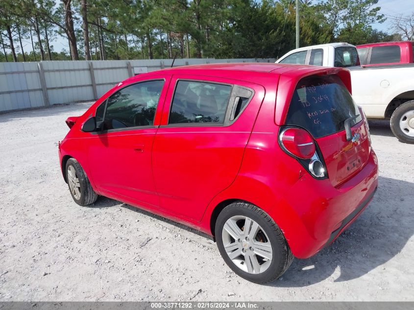 2015 Chevrolet Spark Ls Cvt VIN: KL8CB6S90FC802490 Lot: 38771292