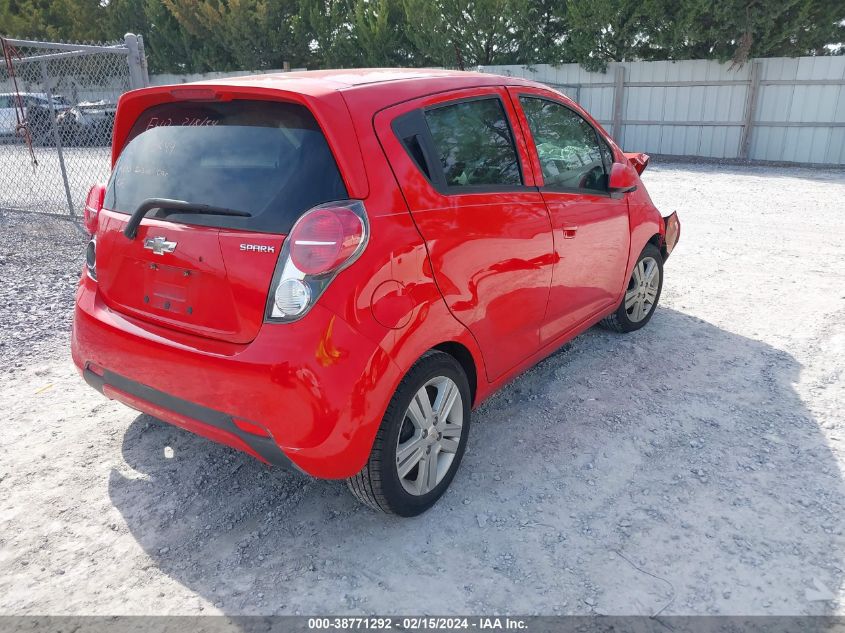 2015 Chevrolet Spark Ls Cvt VIN: KL8CB6S90FC802490 Lot: 38771292