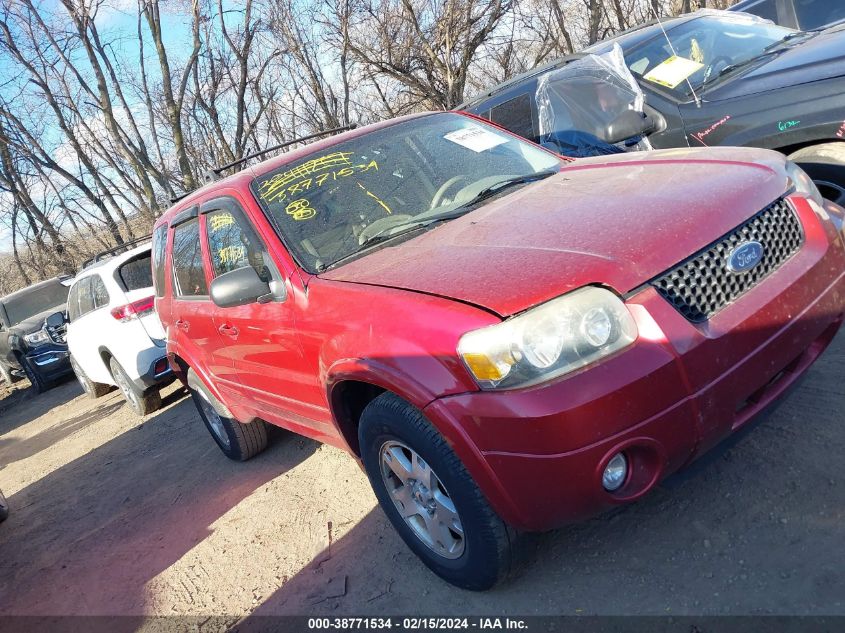 2007 Ford Escape Limited VIN: 1FMYU94167KA10086 Lot: 38771534