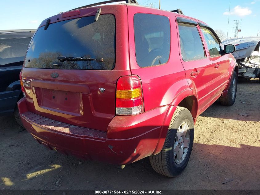 2007 Ford Escape Limited VIN: 1FMYU94167KA10086 Lot: 38771534