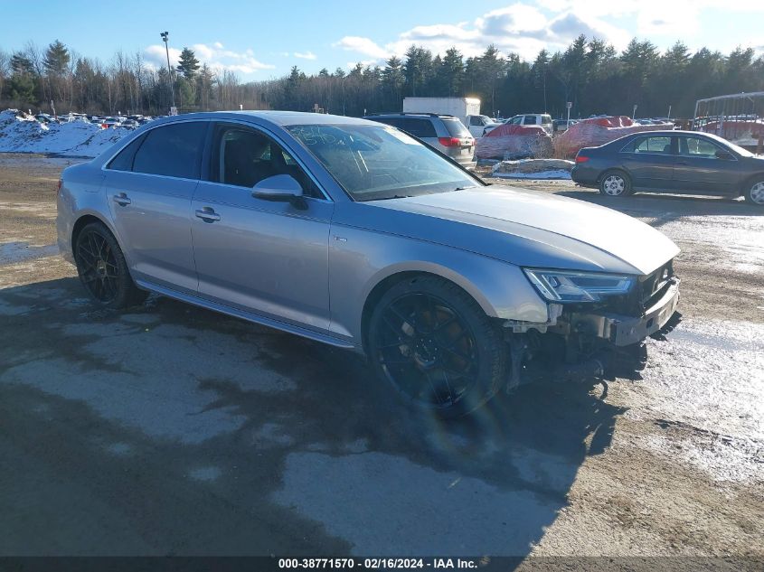 2019 AUDI A4 45 PREMIUM - WAUENAF45KA006295