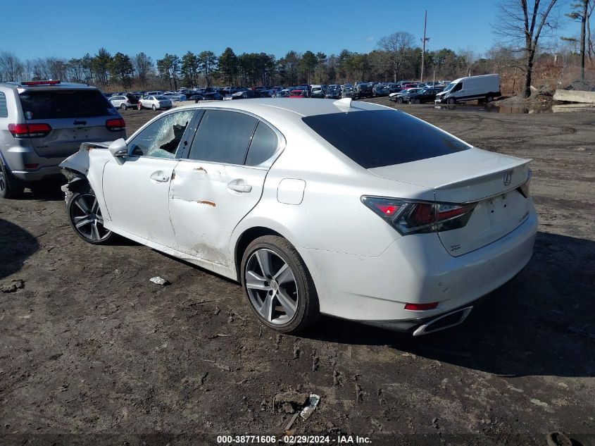 2016 Lexus Gs 350 VIN: JTHCZ1BLXGA000994 Lot: 38771606