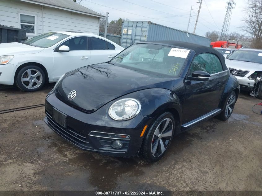 2013 VOLKSWAGEN BEETLE 2.0T - 3VW7T7AT1DM824676