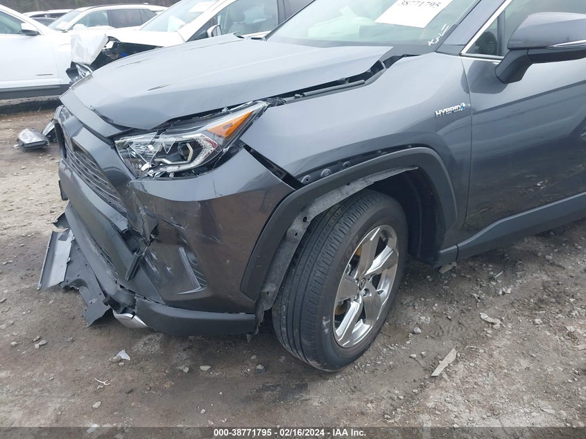 2020 TOYOTA RAV4 LIMITED HYBRID - JTMD6RFV9LD002253