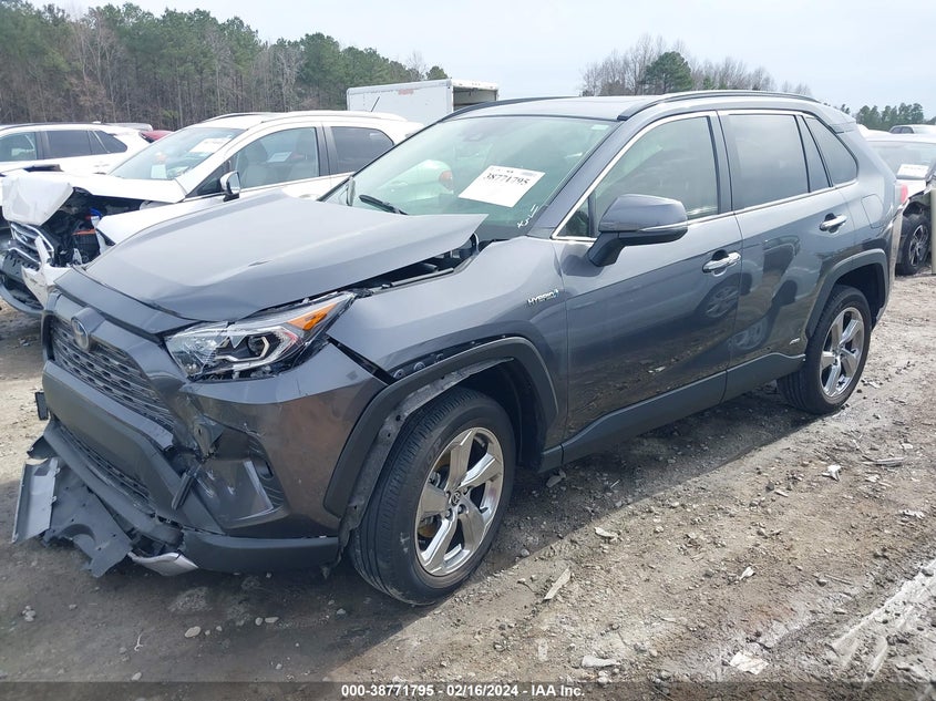 2020 TOYOTA RAV4 LIMITED HYBRID - JTMD6RFV9LD002253