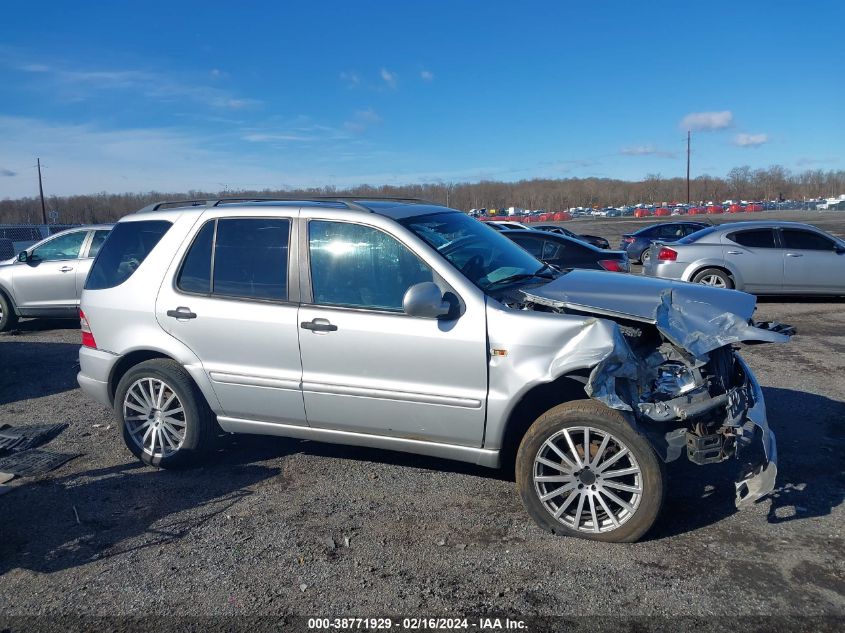 2001 Mercedes-Benz Ml 320 VIN: 4JGAB54E41A232075 Lot: 38771929