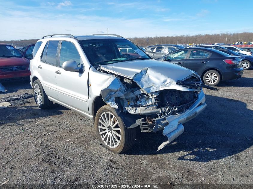 2001 Mercedes-Benz Ml 320 VIN: 4JGAB54E41A232075 Lot: 38771929