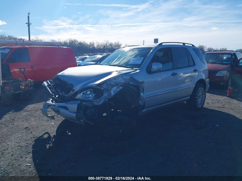 2001 Mercedes-Benz Ml 320 VIN: 4JGAB54E41A232075 Lot: 38771929