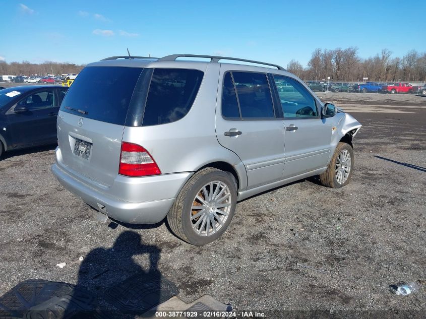 2001 Mercedes-Benz Ml 320 VIN: 4JGAB54E41A232075 Lot: 38771929