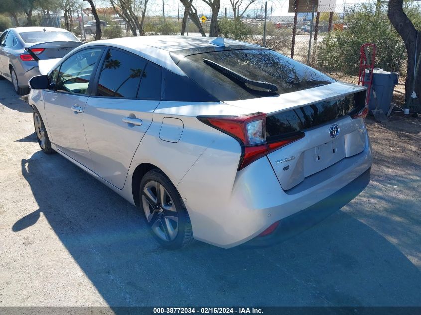 2019 Toyota Prius Xle VIN: JTDKARFU2K3098860 Lot: 40637046