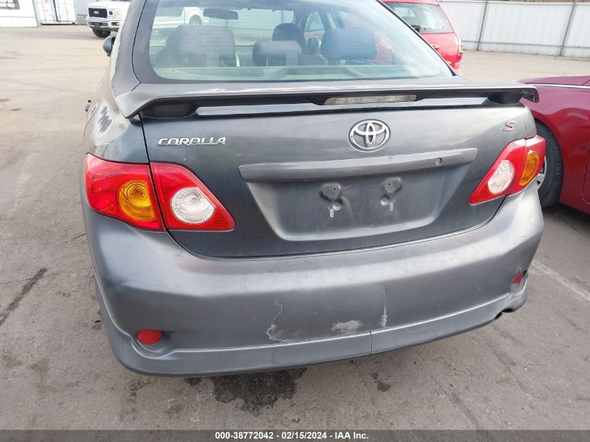 2009 Toyota Corolla S VIN: 1NXBU40EX9Z121037 Lot: 38772042