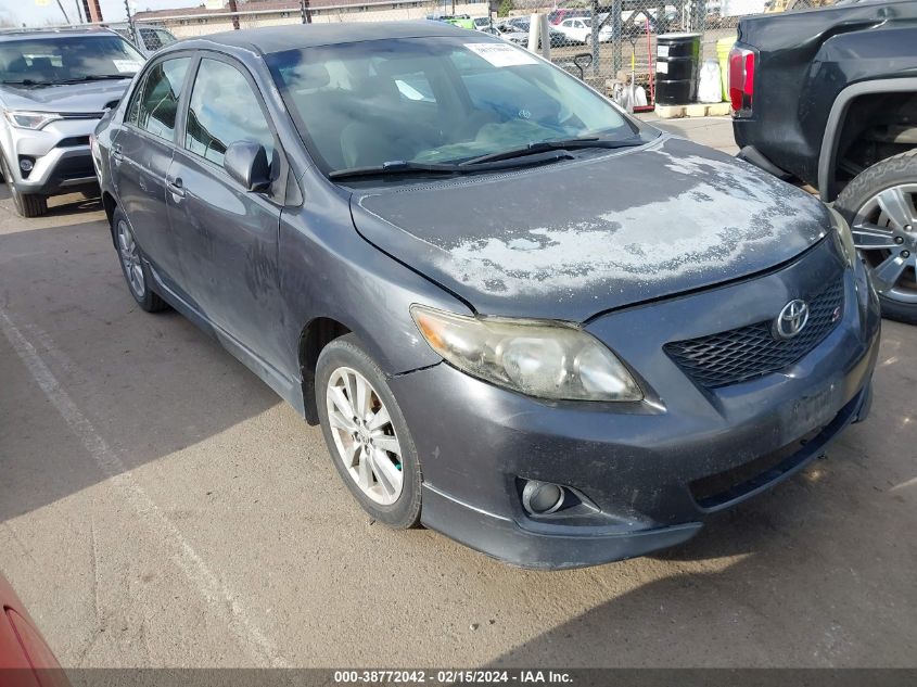 2009 Toyota Corolla S VIN: 1NXBU40EX9Z121037 Lot: 38772042