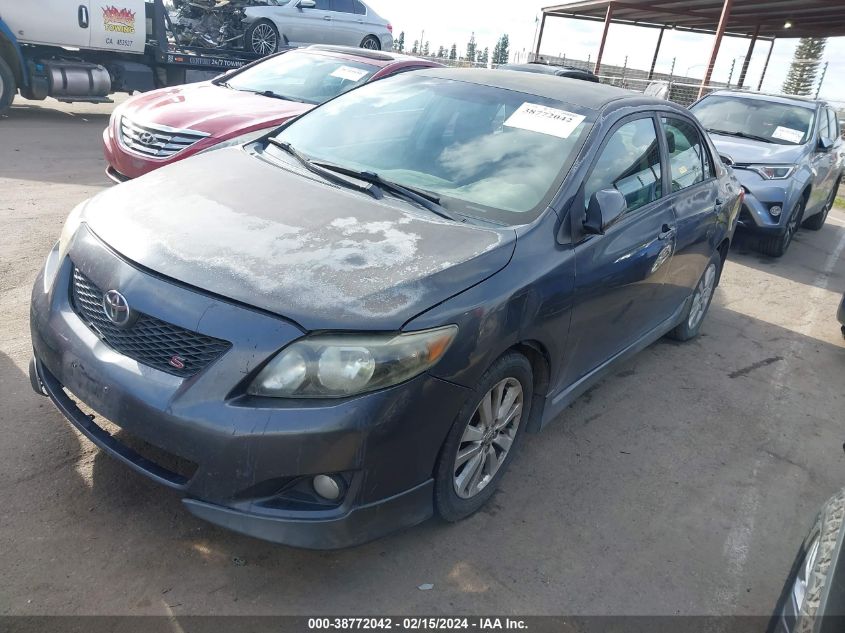 2009 Toyota Corolla S VIN: 1NXBU40EX9Z121037 Lot: 38772042