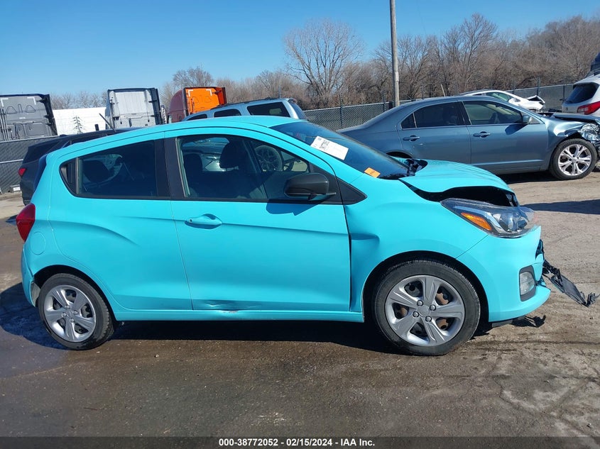 VIN KL8CB6SAXMC702081 2021 CHEVROLET SPARK FWD LS AUTOMATIC