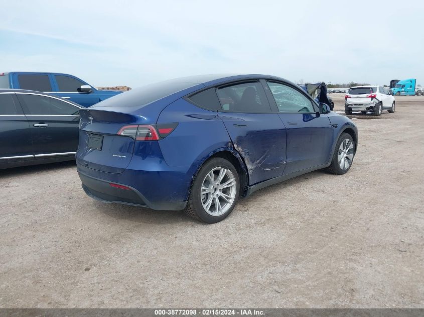 2024 TESLA MODEL Y LONG RANGE DUAL MOTOR ALL-WHEEL DRIVE - 7SAYGAEE1RF981921