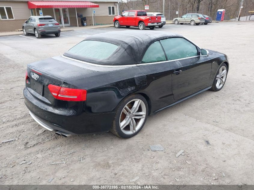2010 Audi S5 3.0 Premium Plus VIN: WAUVGAFH6AN009775 Lot: 38772395