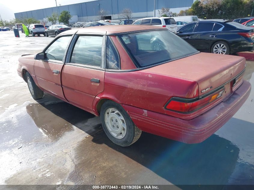 1992 Ford Tempo Gl VIN: 2FAPP36X1NB175532 Lot: 38772443