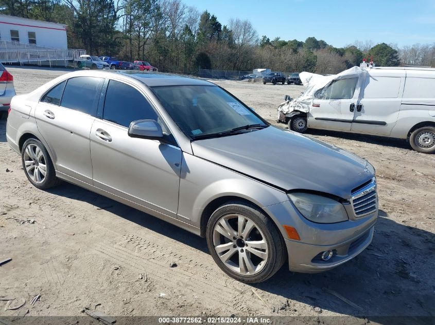 2008 Mercedes-Benz C 300 Luxury 4Matic/Sport 4Matic VIN: WDDGF81X28F062683 Lot: 38772562