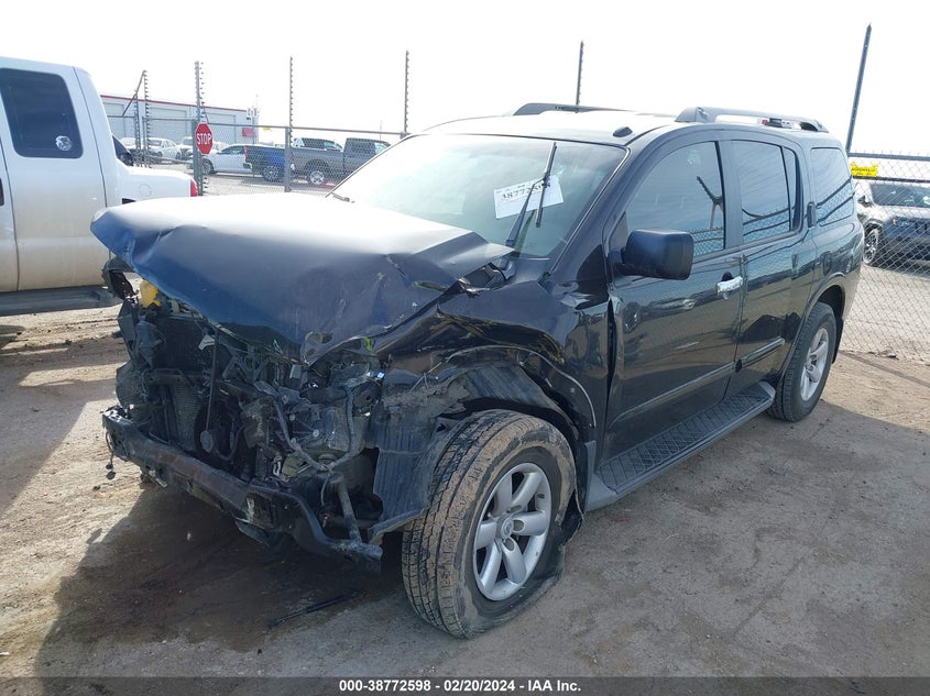 2015 Nissan Armada Platinum/Sl/Sv VIN: 5N1AA0NCXFN608703 Lot: 38772598